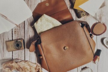 Photo Leather bag