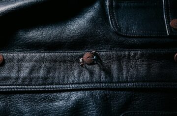 Photo leather pants