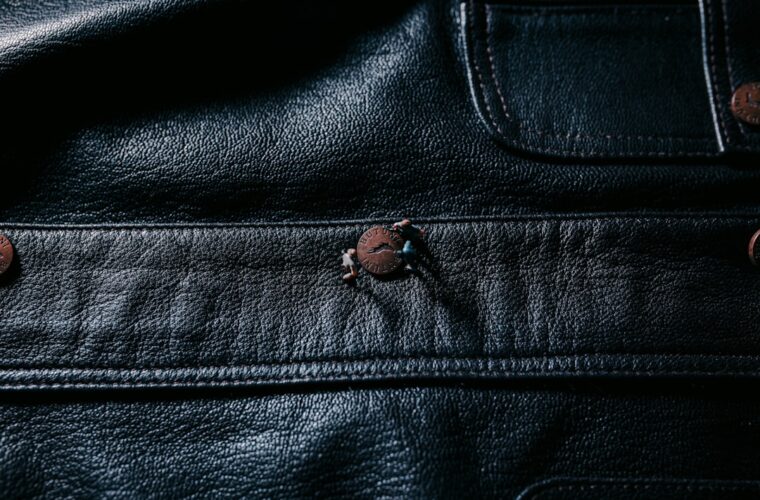 Photo leather pants
